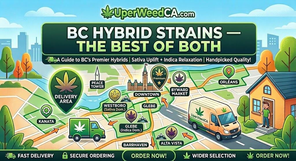 BC Hybrid Strains — The Best of Both | Uper Weed