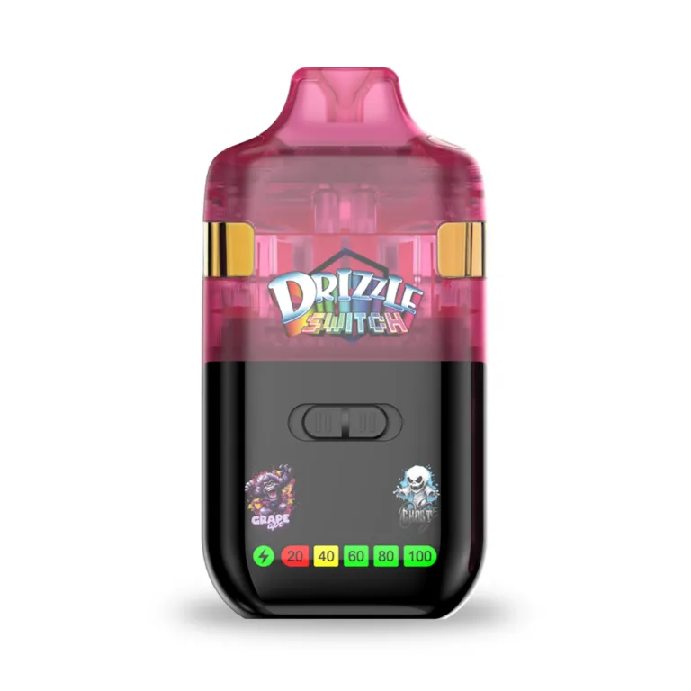 Drizzle 2g Switch Vape 3-in-1 (Grape Ape & Ghost OG) photo 2
