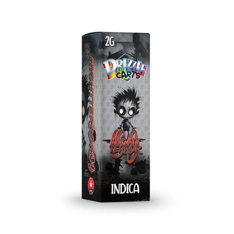 Drizzle 2g Vape Cartridges - Night Terror Og