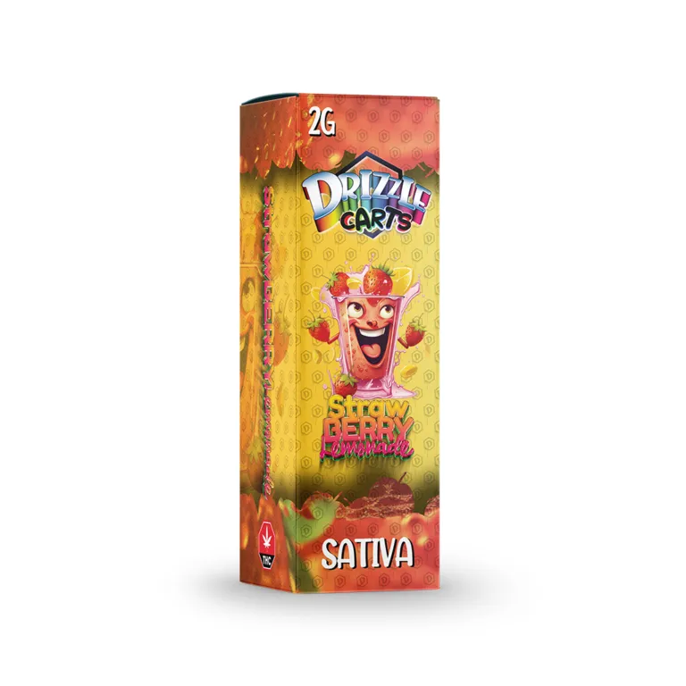 Drizzle 2g Vape Cartridges Strawberry Lemonade