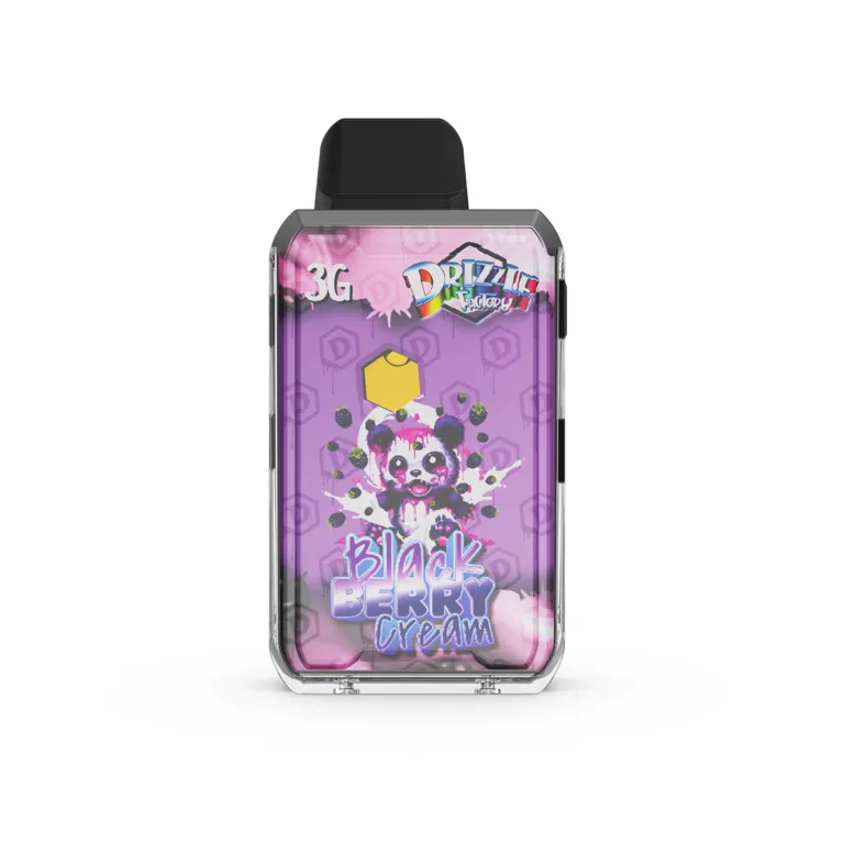Black Berry Cream - Drizzle Factory Vape 3g Premium Disposable Vape