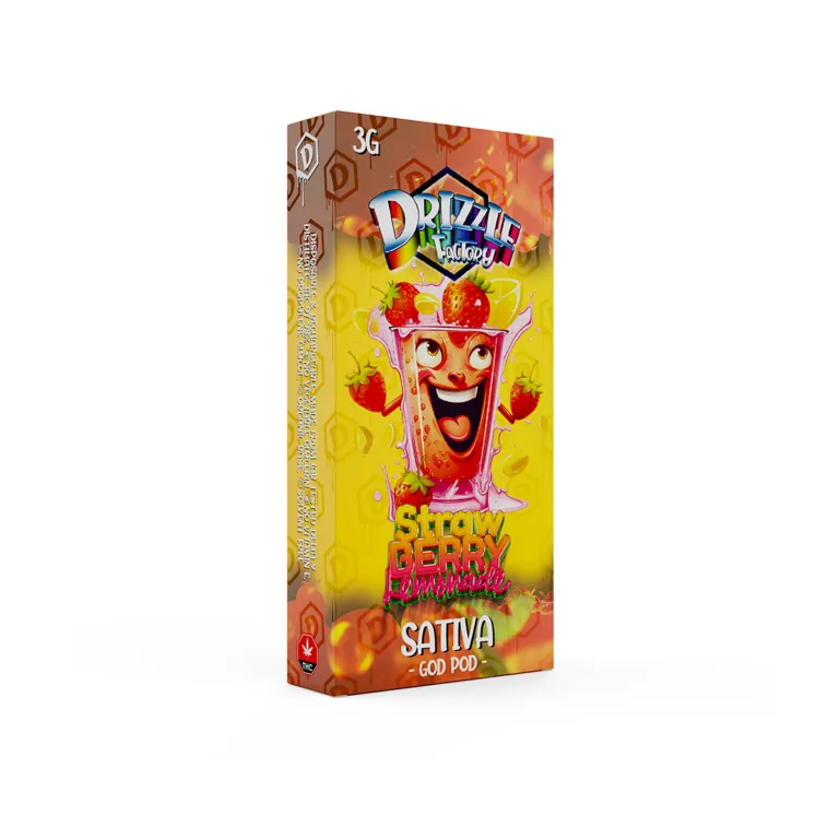 Strawberry Lemonade - Drizzle Factory Vape 3g Premium Disposable Vape photo 2