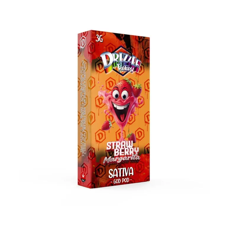 Strawberry Margarita - Drizzle Factory Vape 3g Premium Disposable Vape photo 2