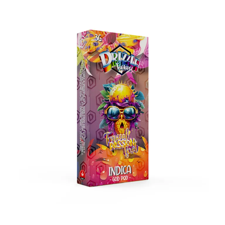 Tropical Passion Fruit - Drizzle Factory Vape 3g Premium Disposable Vape photo 2