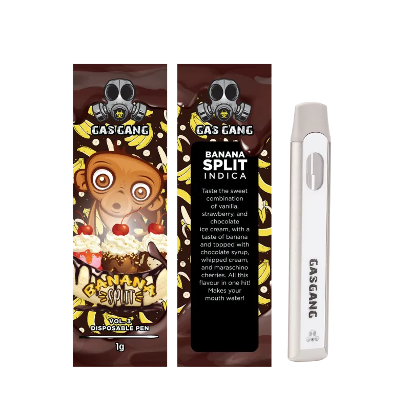 Peach Gas Gang 1g THC Vape photo 13