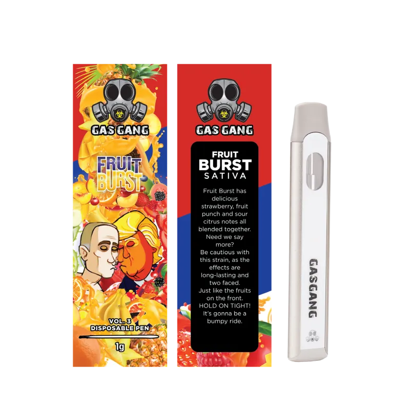 Fruit Burst Gas Gang 1g THC Vape Pen